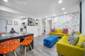 Vacay Spot Wynwood Good Vibes Decor 2 BBQs, Patio LED vibes, Prime LOC! 6 blocks away from Bars, Nite Clubs, Res, Shops